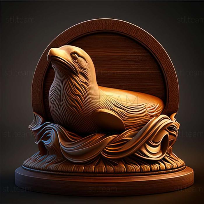 3D model seal (STL)